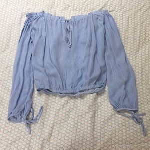 Kendall and Kylie Off The Shoulder Top